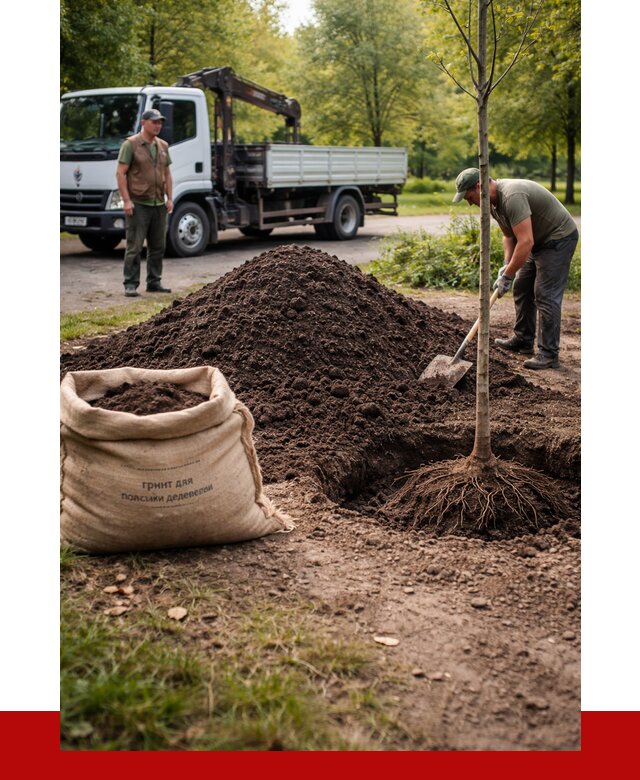 Грунт для посадки деревьев в Клинцах от 1248 р. | ПРОНЕРУДКлы