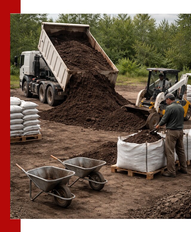 Доставка и продажа торфогрунта в Клинцах оптом и в розницу