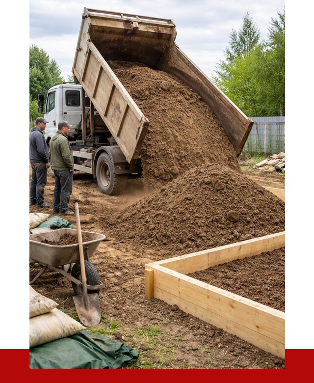 Торфо песчаная смесь в Клинцах с доставкой от 1923 р. | ПРОНЕРУДКлы