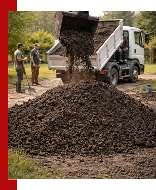 Доставка и продажа чернозема в Клинцах оптом и в розницу