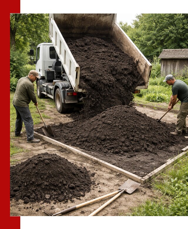 Купить чистый чернозем для огорода с доставкой в Клинцах