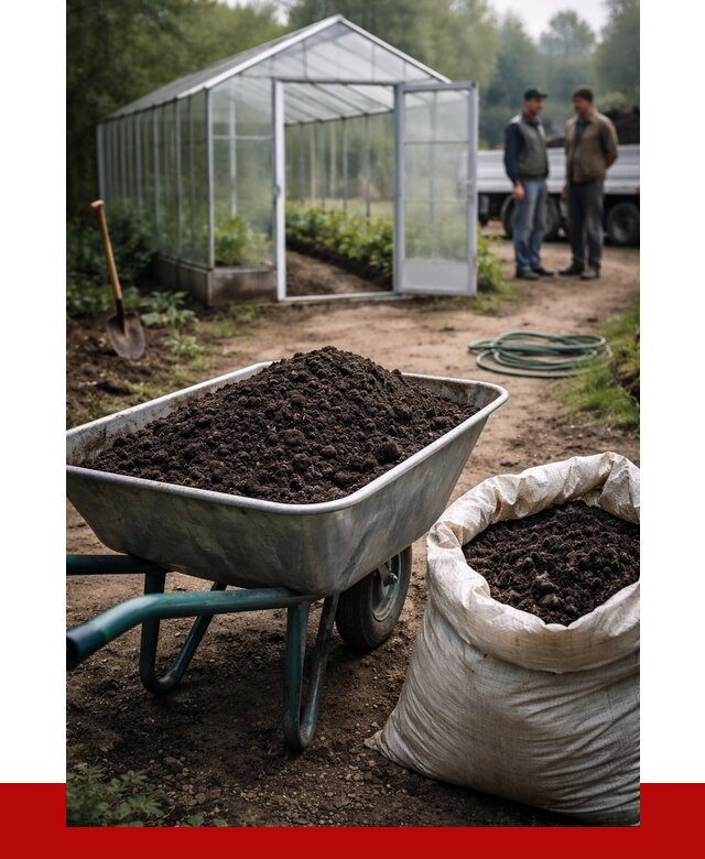 Чернозем для теплицы в Клинцах с доставкой от 1559 р. | ПРОНЕРУДКлы