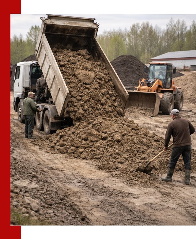 Доставка глин и суглинков в Клинцах оптом и вкрай