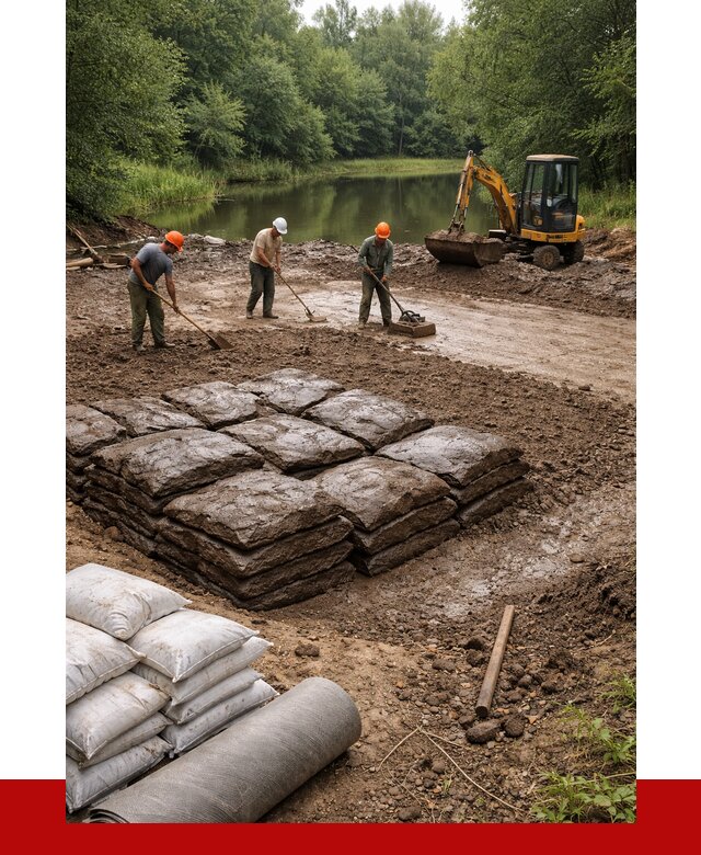 Купить глину для пруда в Клинцах от 4678 р. с доставкой | ПРОНЕРУДКлы