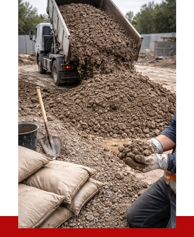 Купить глина для засыпки в Клинцах от 1248 р. за куб | ПРОНЕРУДКлы