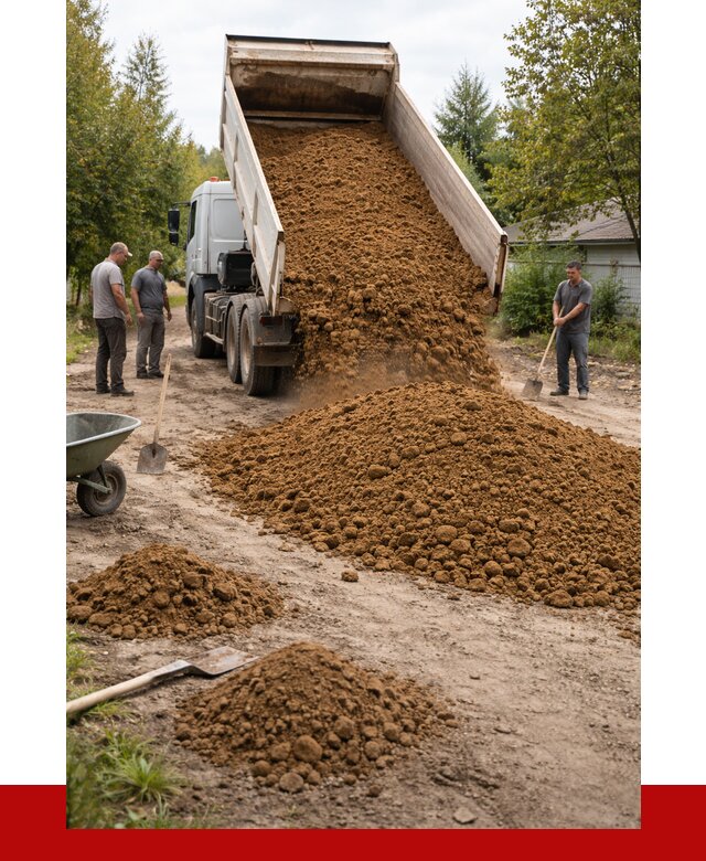 Купить суглинок с доставкой в Клинцах от 2599 р. за куб | ПРОНЕРУДКлы