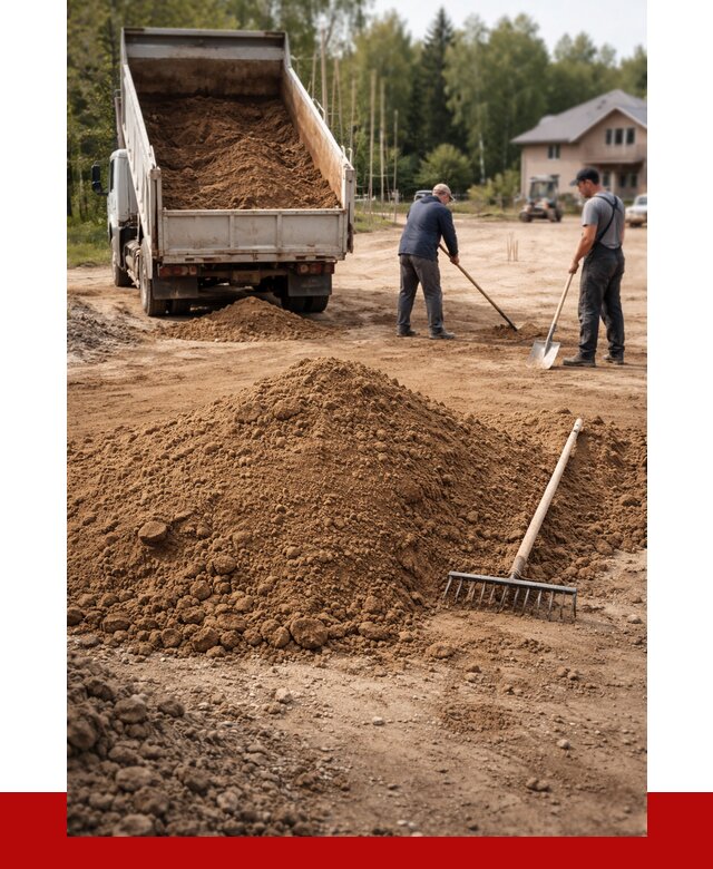 Суглинок для планировки в Клинцах с доставкой от 4366 р. | ПРОНЕРУДКлы