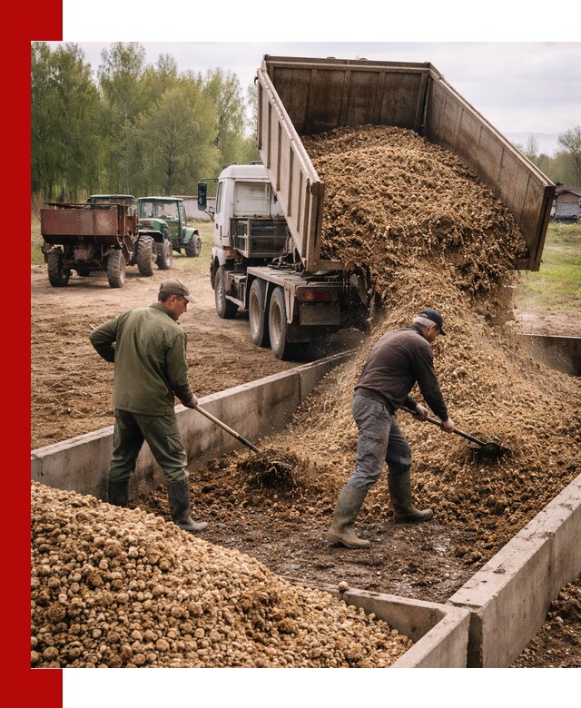 Куриный помет с доставкой в Клинцах оптом и в розницу
