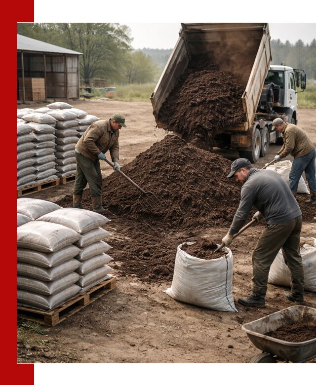 Доставка компоста оптом и в розницу в Клинцах
