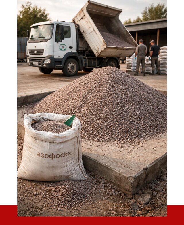 Купить азофоска в Клинцах с доставкой от 1248 р. за куб | ПРОНЕРУДКлы