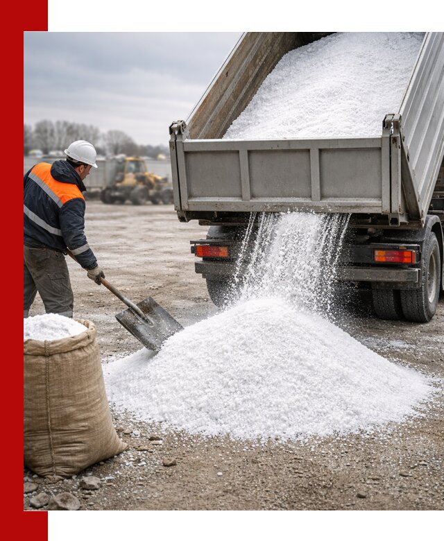 Поставка хлористого натрия оптом и в розницу в Клинцах