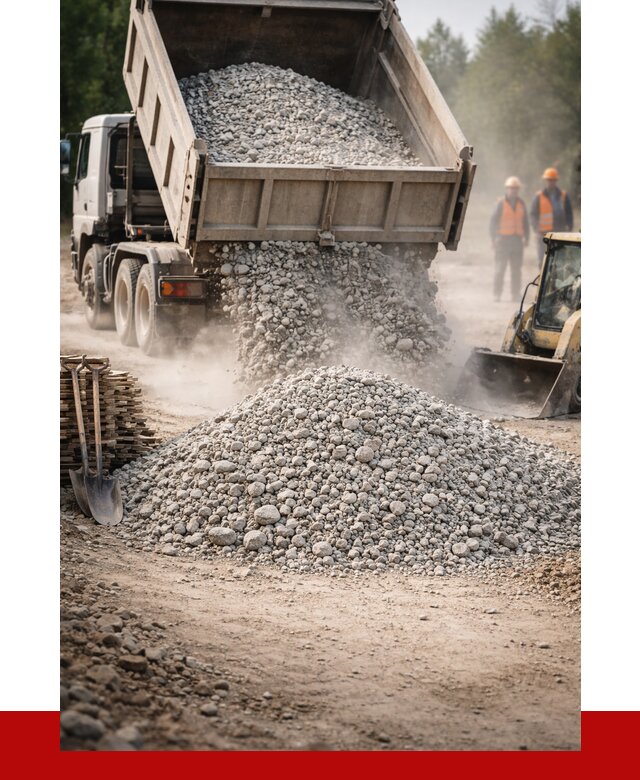 Купить дробленый бетон в Клинцах от 1767 р./куб | ПРОНЕРУДКлы