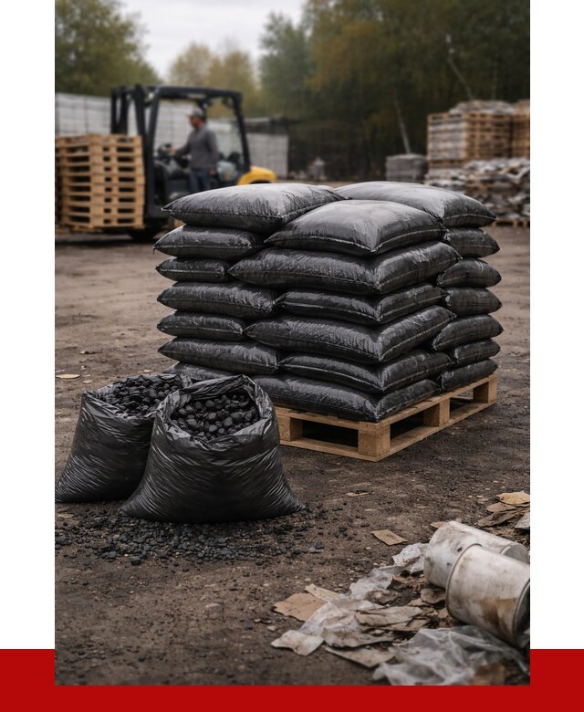 Купить уголь в мешках с доставкой в Клинцах от 7797 р. | ПРОНЕРУДКлы