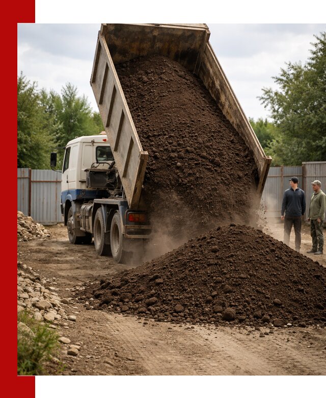 Доставка самосвалом 10 кубов в Клинцах быстро и надёжно