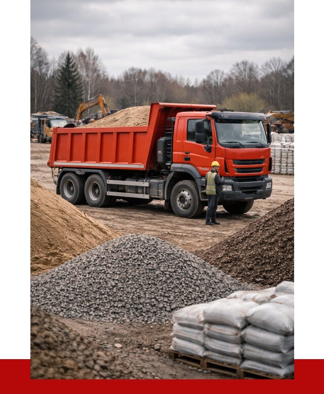 Доставка самосвалом 25 кубов в Клинцах от 7797 р. | ПРОНЕРУДКлы