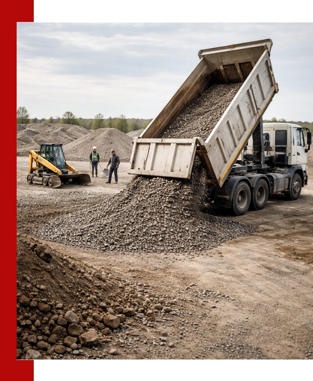 Доставка самосвалом 25 м³ в Клинцах быстро и надежно