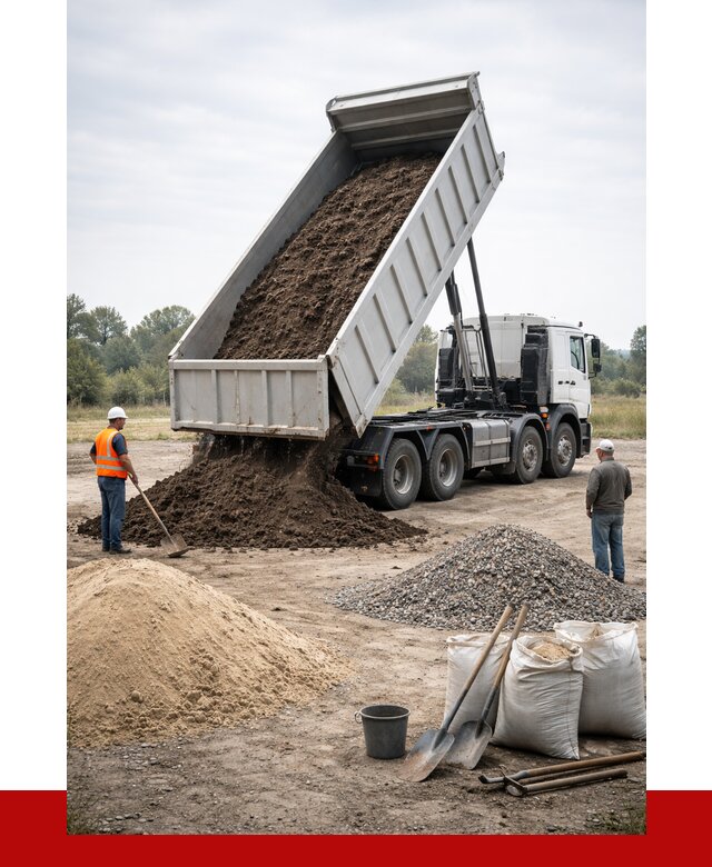 Доставка самосвалом 30 кубов в Клинцах от 8837 р. | ПРОНЕРУДКлы