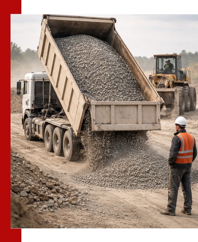 Доставка самосвалом 40 кубов цемента и сыпучих в Клинцах