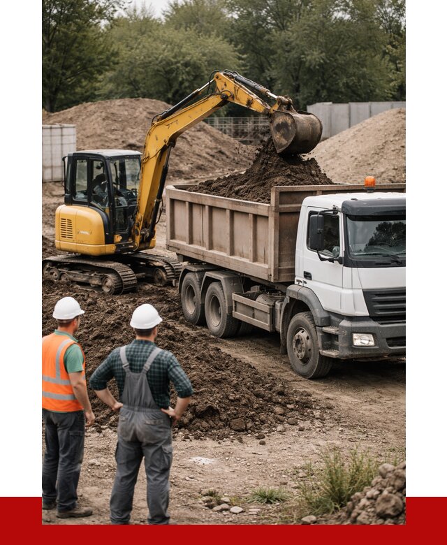 Вывоз грунта в Клинцах от 4678 р. самосвалом | ПРОНЕРУДКлы