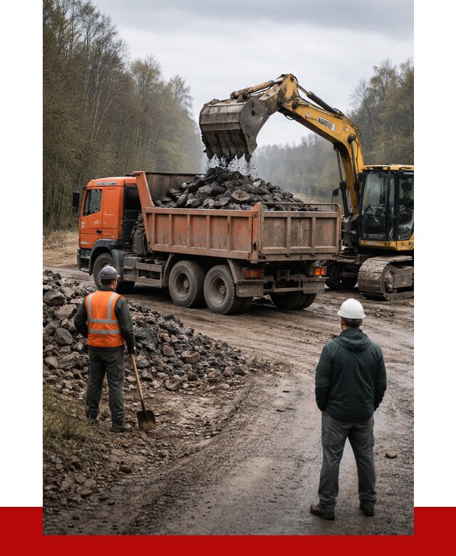 Вывоз асфальта в Клинцах от 4678 р. самосвалом ПРОНЕРУДКлы