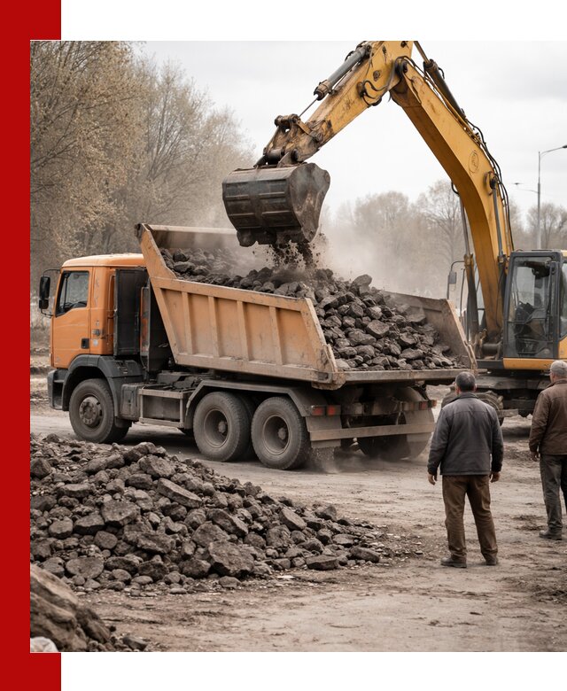 Вывоз асфальта и асфальтового покрытия в Клинцах