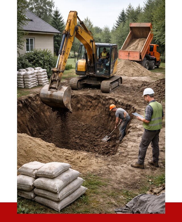 Рытье котлована в Клинцах быстро от 4678 р. ПРОНЕРУДКлы