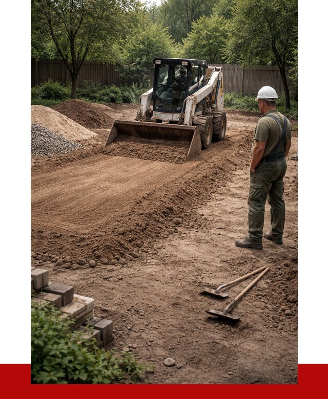 Выравнивание участка под ключ в Клинцах от 3639 р. | ПРОНЕРУДКлы