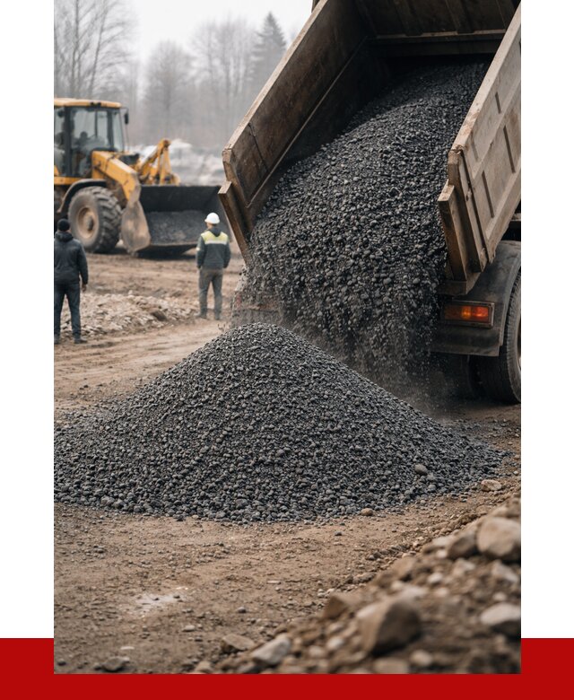 Асфальтовая крошка в Клинцах с доставкой от 1871 р. | ПРОНЕРУДКлы